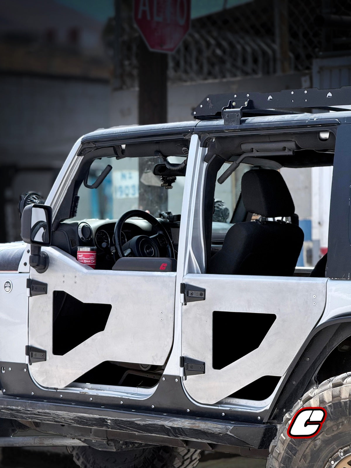 Aluminum Half Doors for Jeep Wrangler JK & JL