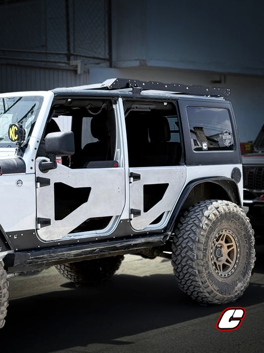 Aluminum Half Doors for Jeep Wrangler JK & JL
